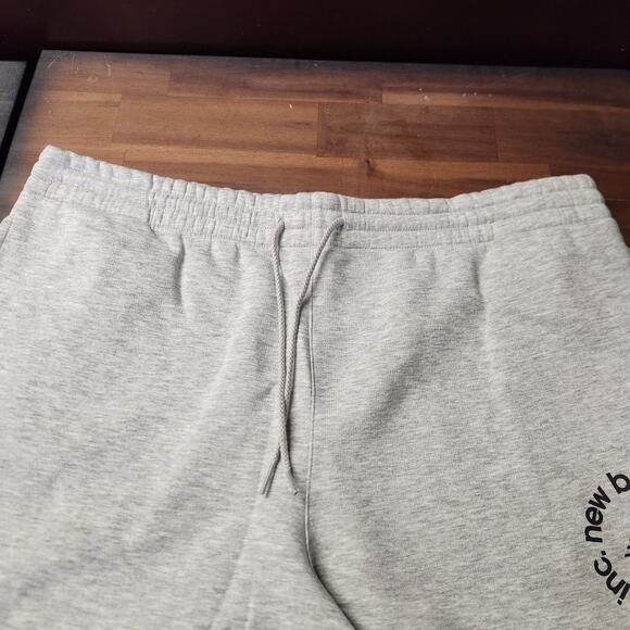 New Balance men's standard fit sweatpants sea grey pant  2XL - Picture 4 of 6